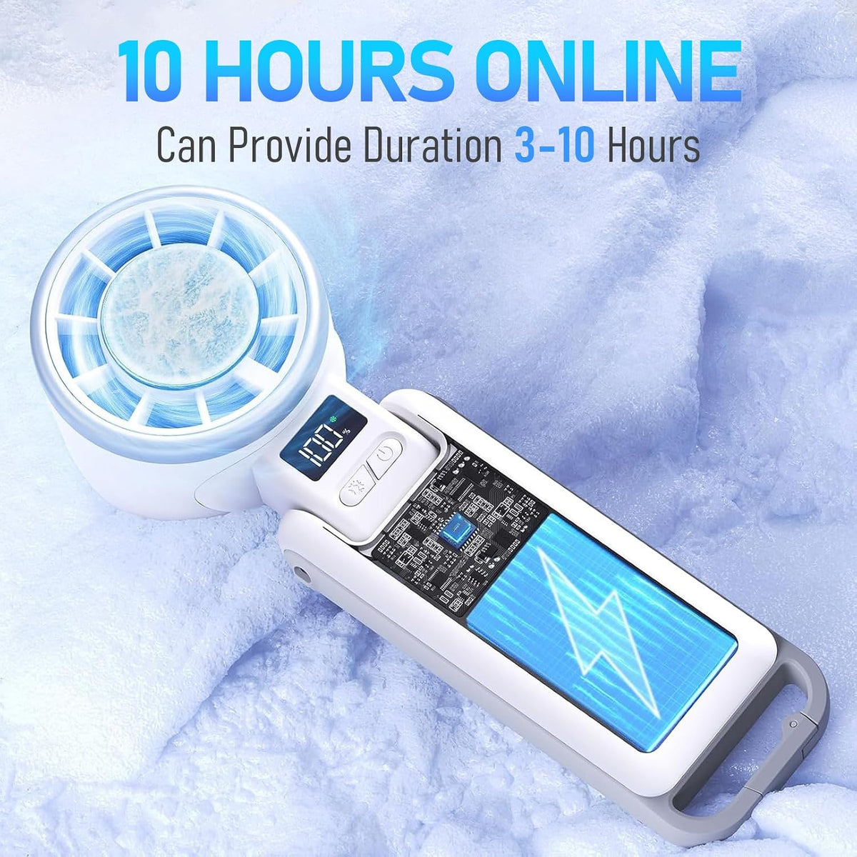 PlayHot Portable Handheld Cooling Fan, Travel Essentials, Gifts for Women