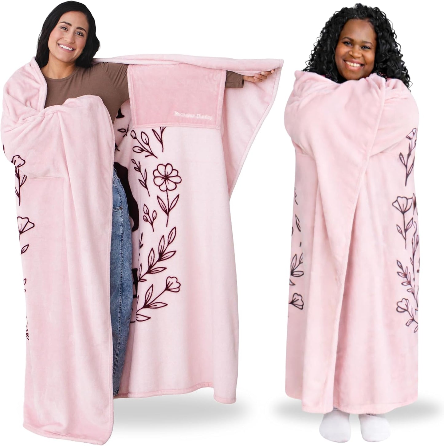 Super Blanky Wearable Blankets for Women & Men, Graduation Day Gift for Her, Cozy Gifts for Women, Wife Birthday Gifts Ideas