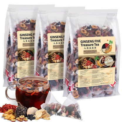 Liver Detox Tea, Chinese Kidney and Liver Cleanse Detox Herbal Tea Support Kidney Healthy Function with 11 Precious Ingredients Formula (1 Pack/15 Bags)