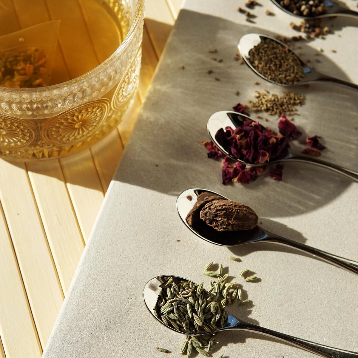 Kappah Organic Fennel Stomach Ease Tea Bags | Caffeine Free | Supports Digestive Wellness