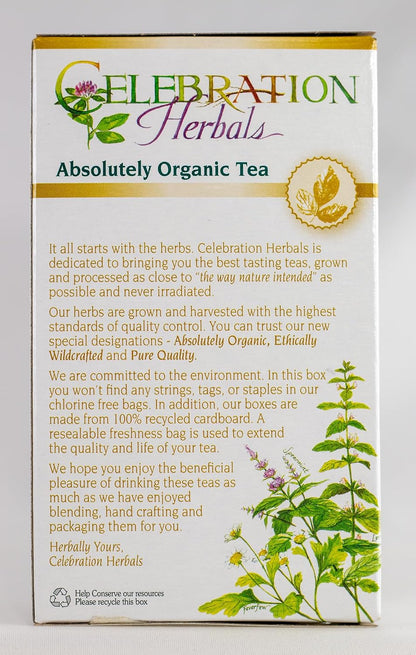 Celebration Herbals Organic Herbal White Tea - 24 Herbal Tea Bags