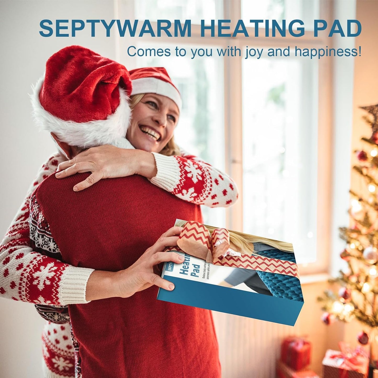 Heating Pad for Back, Electric Heating Pads for Cramps/Abdomen/Waist/Shoulder with 6 Heat Settings and Auto-Off, Moist/Dry Heat pad, Mothers Day Gifts for Mom Women Wife Grandma, 12" x 24"