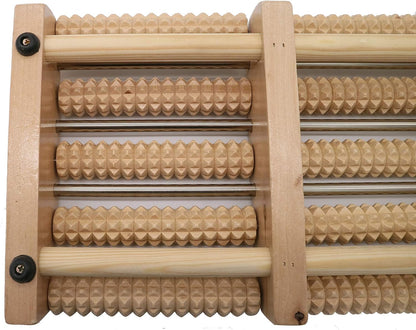 X Large Plantar Fasciitis Wooden Foot Massager Roller Pressure Point Therapy Massager Relieve Arch and Heel Pain Eliminate Muscle Fatigue Promote Blood Circulation