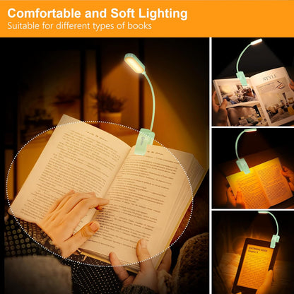 Gritin 16 LED Rechargeable Book Light for Reading in Bed