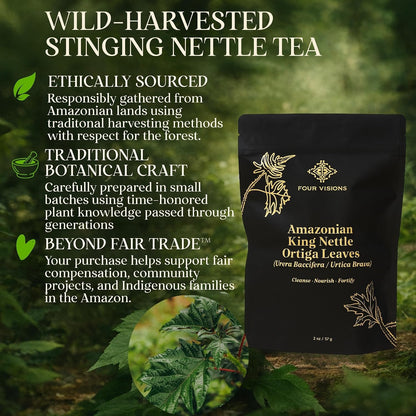 Stinging Nettle Tea Organic - Loose Leaf Nettle Tea - Ortiga Verde Organica