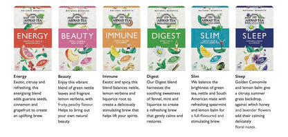 Ahmad Tea Variety Gift Box, 60 Foil Enveloped Teabags, Twelve Teas, 1 Count