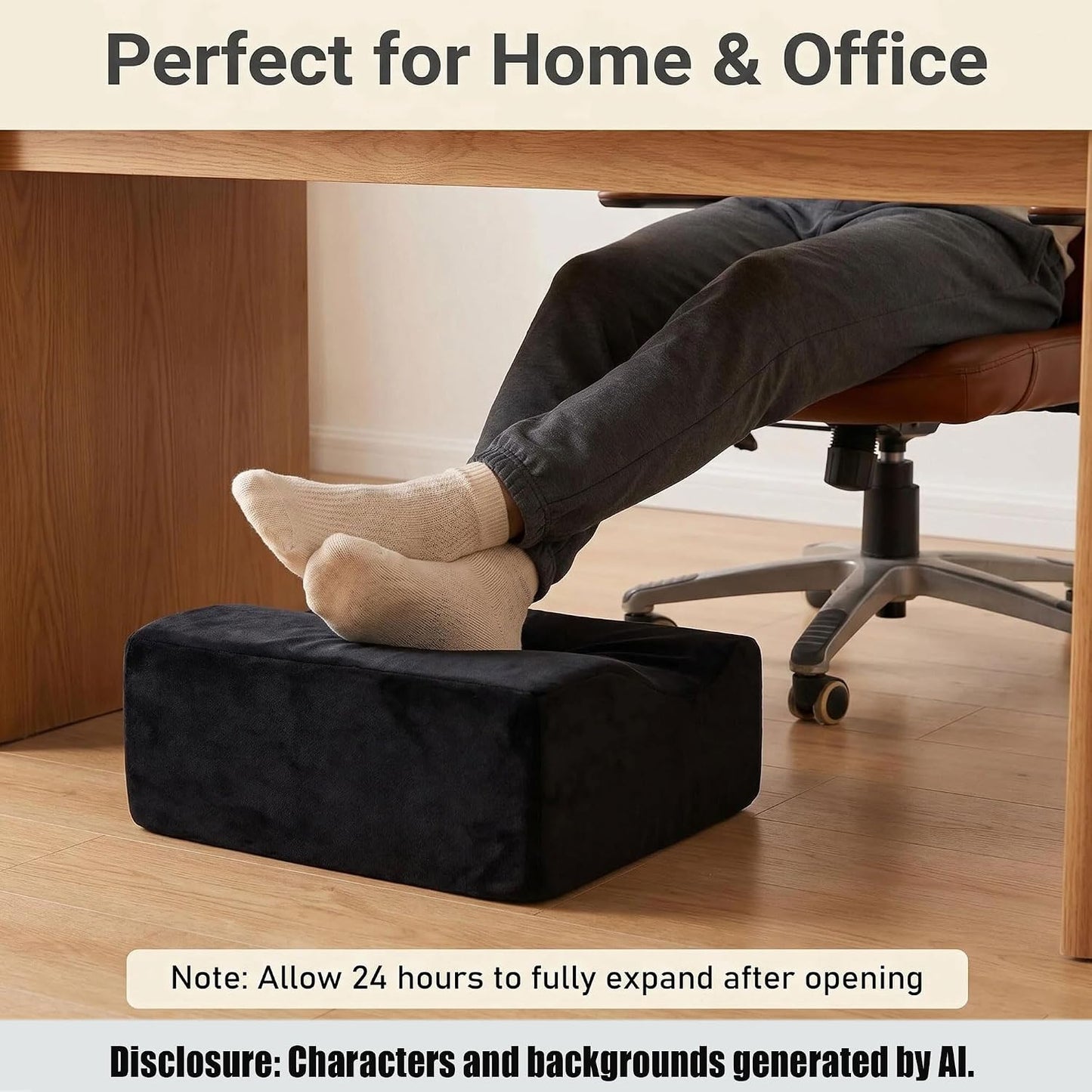 Work Foot Rest Under Desk,Comfort Foot Rest for Couch | Foot Rest For Under Desk at Work,At Soft Ergonomic Footrest,Support Foot Pillow,Heel Chair,Leg Elevation Pillow blue