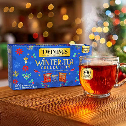 Twinings Mango & Pineapple Herbal Tea Individually Wrapped Bags, 20 Count (Pack of 1), Naturally Caffeine-Free, Enjoy Hot or Iced, 20 Teabags
