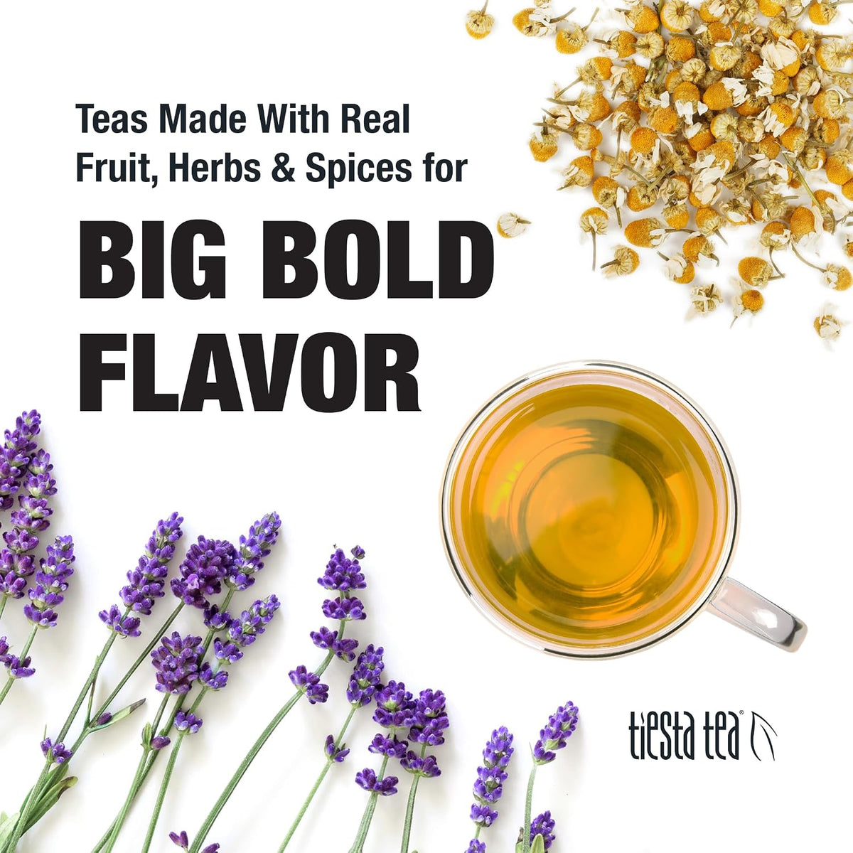 Tiesta Tea Lavender Chamomile Herbal Tea Loose Leaf Caffeine Free 0.9oz