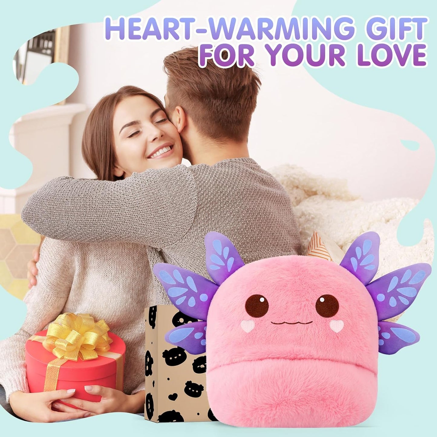 Mewaii Ultimate Softness Highland Cow Wearable Blanket Hoodie –Expertly Designed for American Body Full Coverage with Easy Movement Oversized Warm Cozy Flannel Blanket Cute Highland Cow Gift for Women