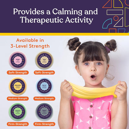 Special Supplies Sensory Therapy Putty for Kids and Adults with Cute Charms, Resistive Hand Exercise Stress Relief Therapy Putty (Farm)