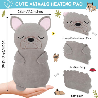 Microwave Heating Pad for Period Cramps,Otter Microwavable Heating Pad for Shoulder Neck Back Knee Pain Relief with Lavender Scented,Cute Otter Plush Toys Heat Pack for Women Kids Birthday