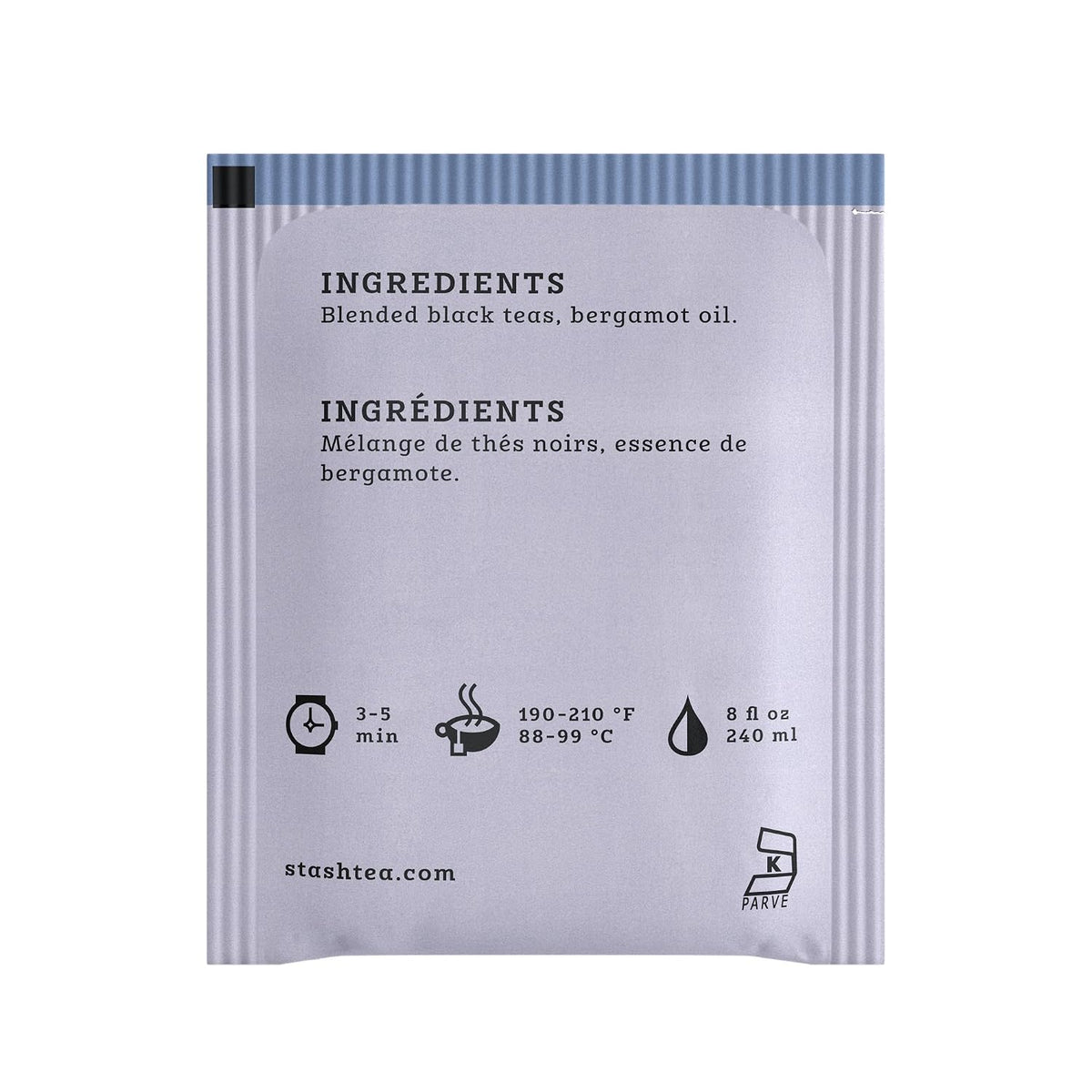 STASH Earl Grey Black Tea, 120 Bags (6 Boxes of 20), Caffeinated