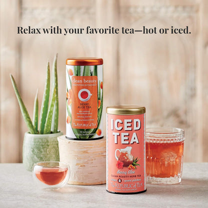 The Republic of Tea Beautifying Botanicals Clean Beauty Herbal Tea, 36 Ct
