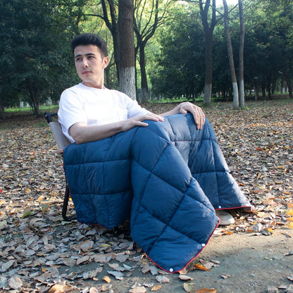 Mini Camping Blanket Lightweight Puffy Camp Blanket