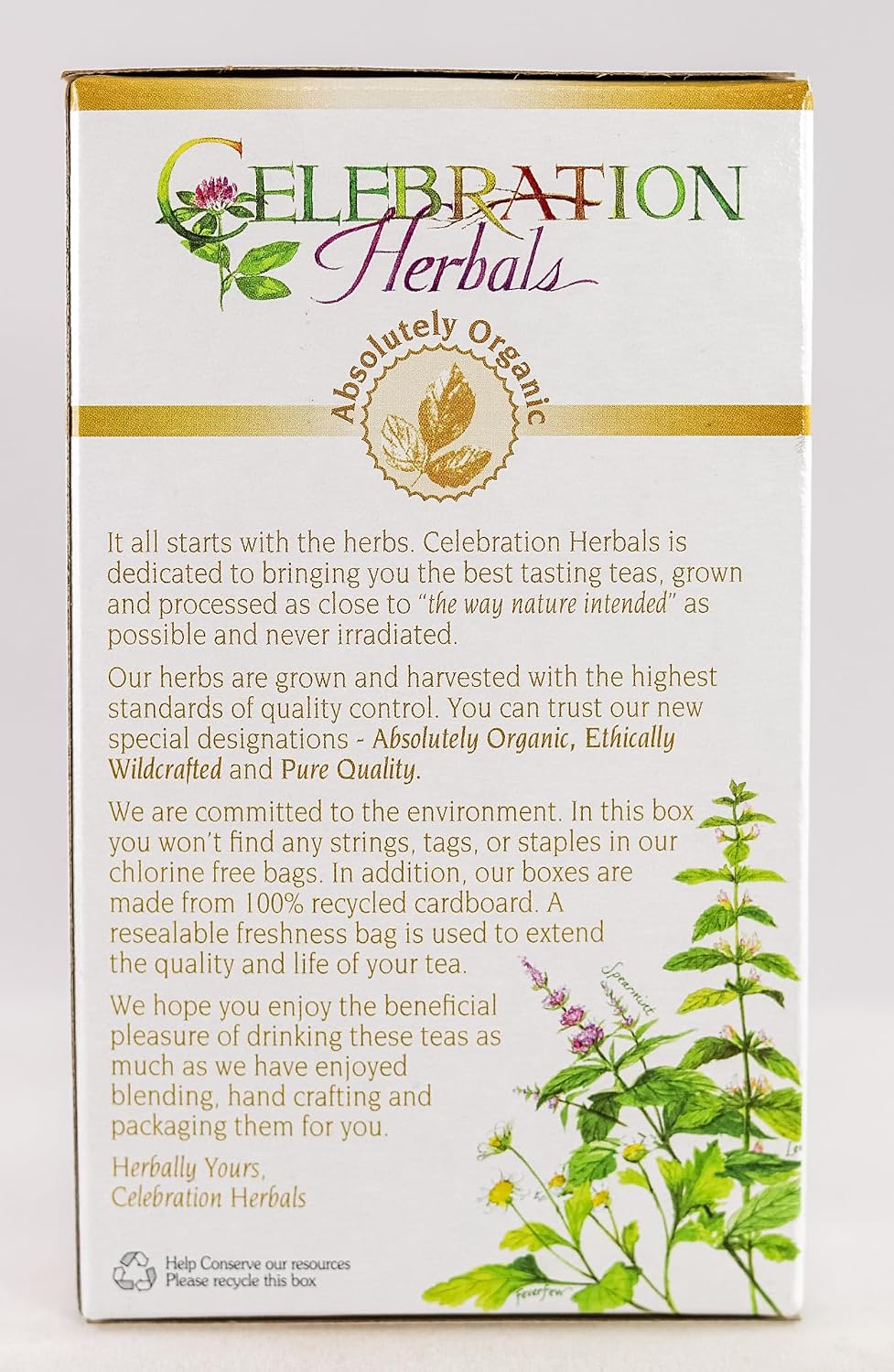 Celebration Herbals Organic Turmeric Ginger Lemon Blend, 24 Bags