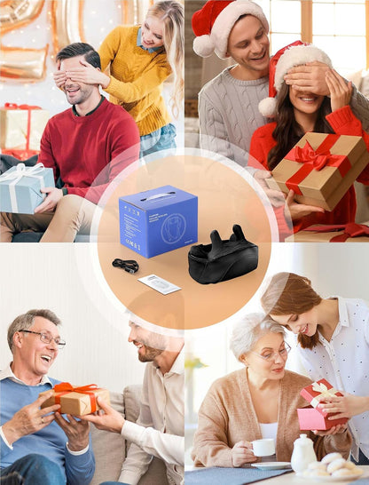MASGRE Shiatsu Neck and Shoulder Massager with Heat for Pain Relief