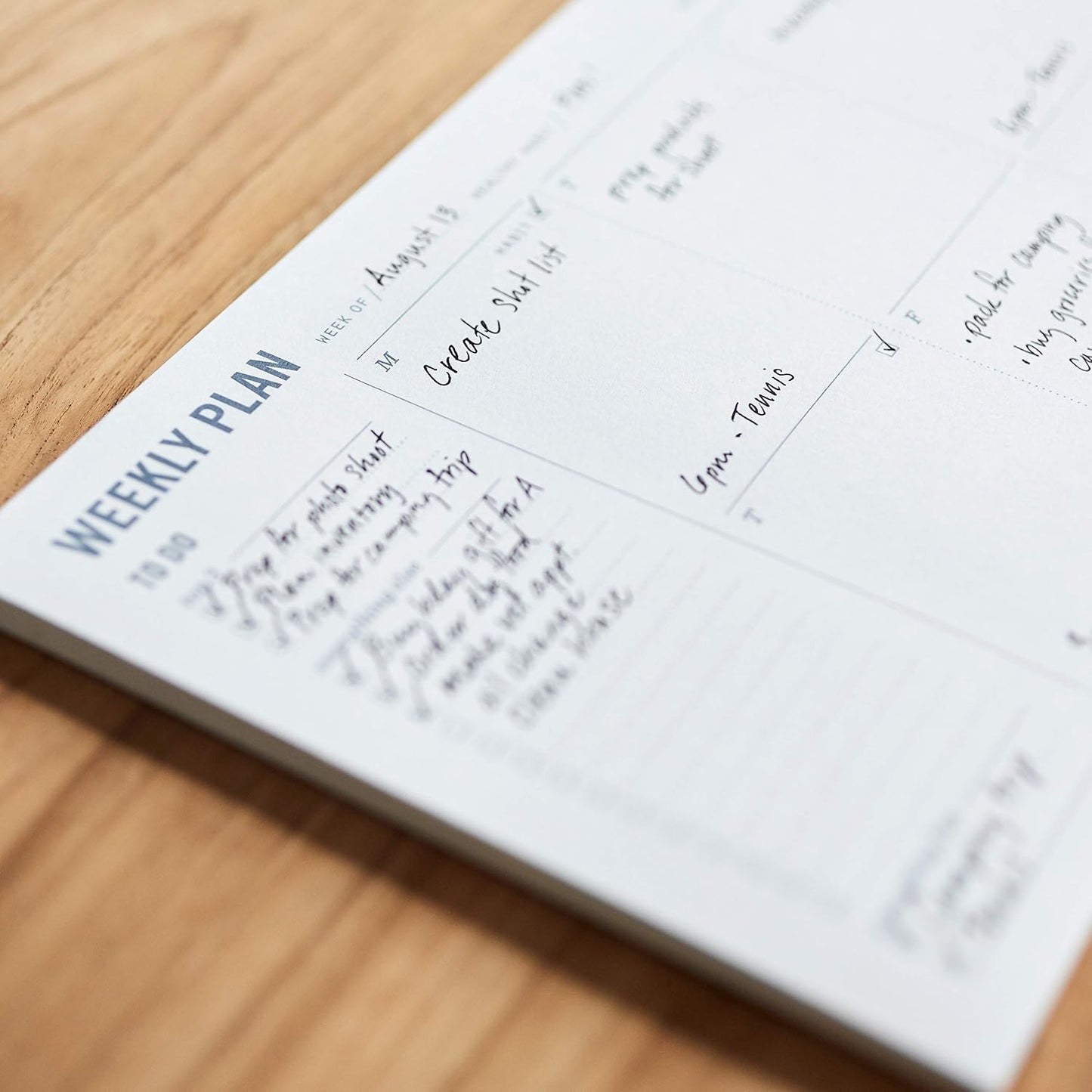 Grocery List Magnet Pad for Fridge - 6 x 9" - Grocery Shopping Checklist Notepad with Categories - 50 Sheets