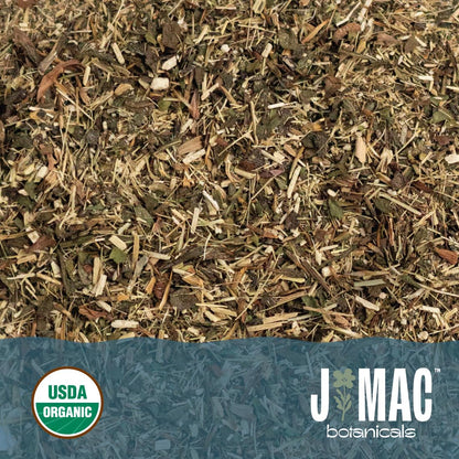 J Mac Botanicals, Organic Echinacea Herb & Sifted, Echinacea Purpurea, Organic Purple Cornflower tea