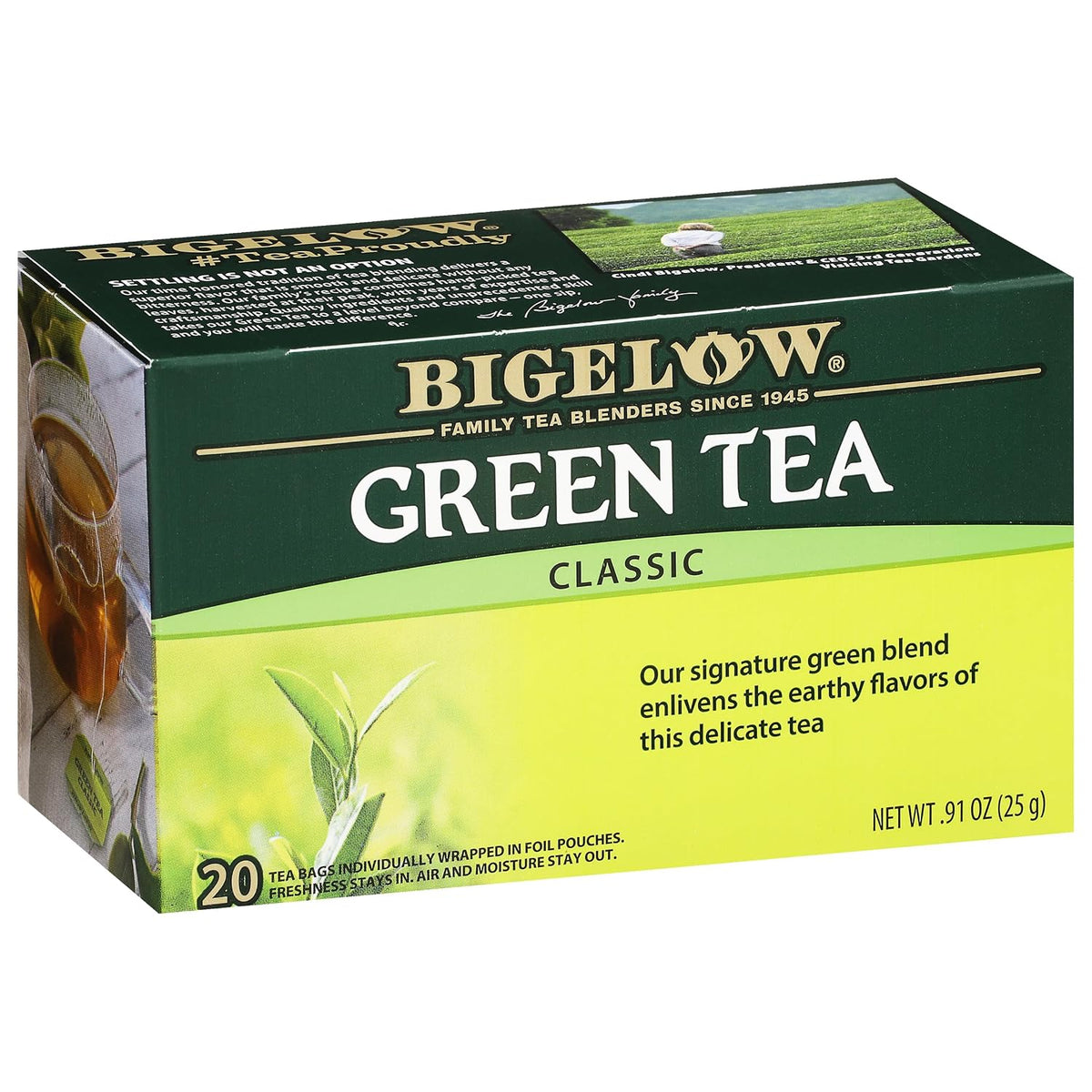 Bigelow Tea Classic Green Tea, 20 Count (Pack of 6)