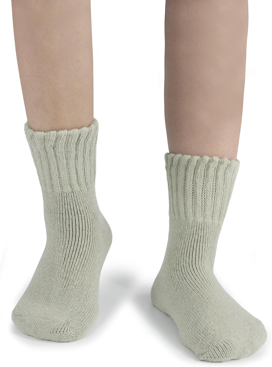 BenSorts Women's Winter Boots Socks Thick Warm Cozy Crew Socks Solid Color Gifts