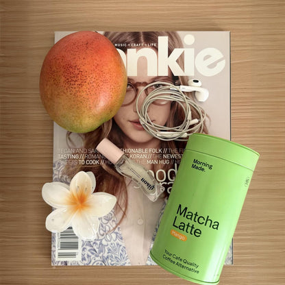 Morning Made Vanilla Ceremonial Grade Matcha Powder - USDA Organic Japanese Green Tea Matcha Powder from Uji Japan - Vegan, Gluten-Free, Resealable Tin (10.6 oz, 60 Servings)