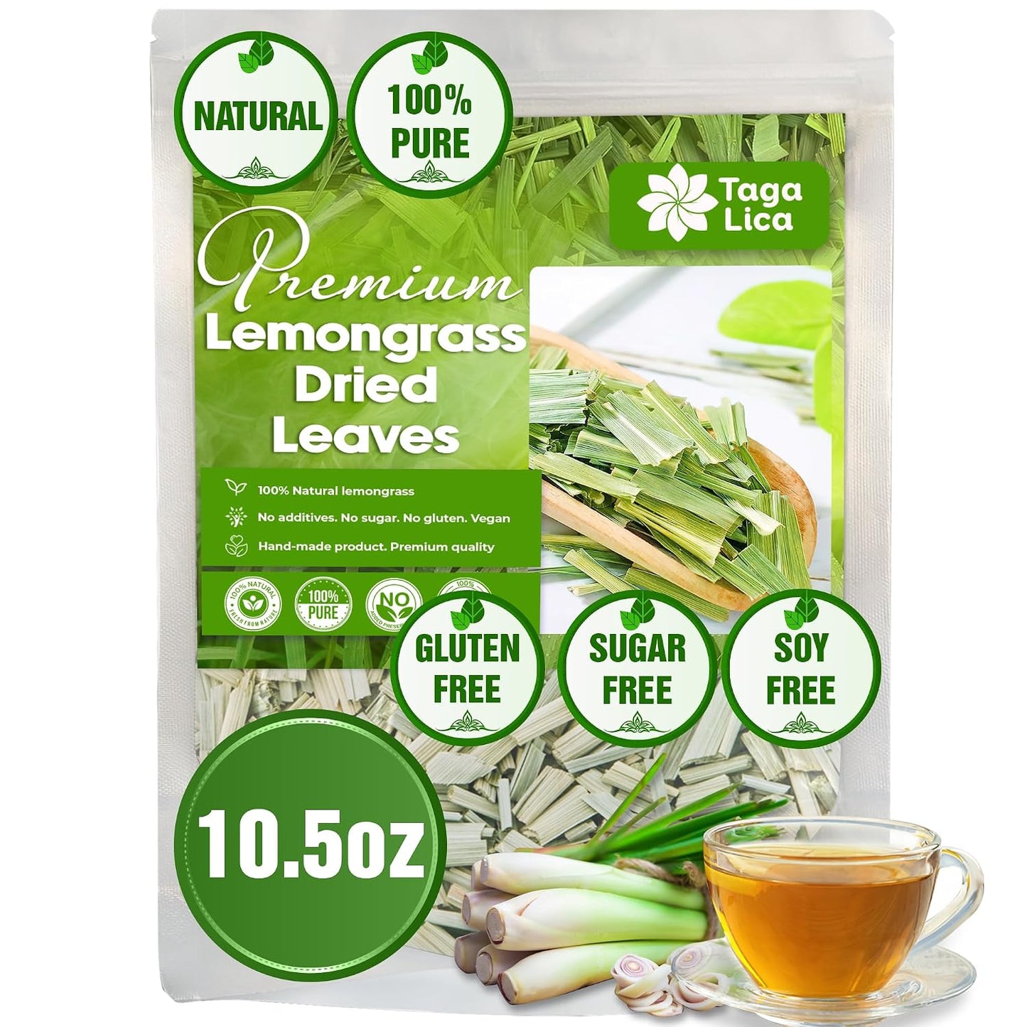 Tagalica, Premium 135 Dandelion Root Tea Bags, 100% Natural & Pure from Dandelion Root, Eco-Conscious Tea Bags, Herbal Tea. No Sugar, No Caffeine, No Gluten, Vegan