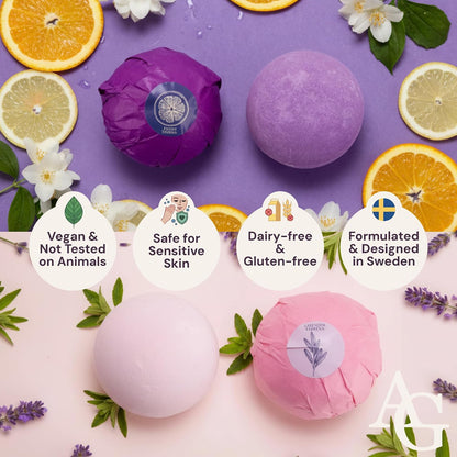 XXXL Bath Bombs for Women, 7pc, Birthday Gifts for Women by AdeleGourdain