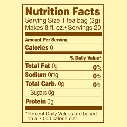Celestial Seasonings Herbal Tea, Mint Magic, 20 Count