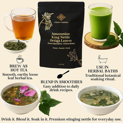 Stinging Nettle Tea Organic - Loose Leaf Nettle Tea - Ortiga Verde Organica