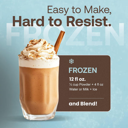 Café Essentials Matcha Green Tea Latte Frappe Mix – No Artificial Colors, Flavors, or Sweeteners – Shelf Stable – 51mg of Caffeine – Great for Hot, Iced, & Frozen Frappes (3.5 lb Bag, 30 Servings)
