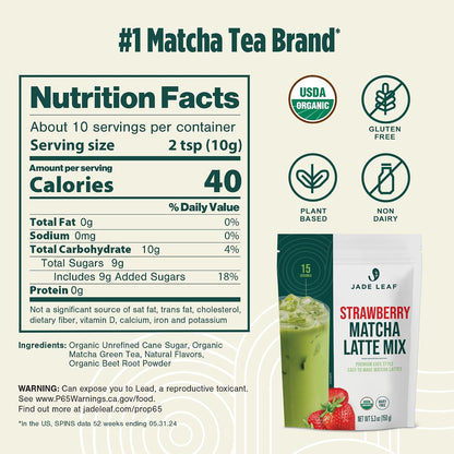Jade Leaf Matcha Latte Mix, Pumpkin Spice, 91g / 3.2oz