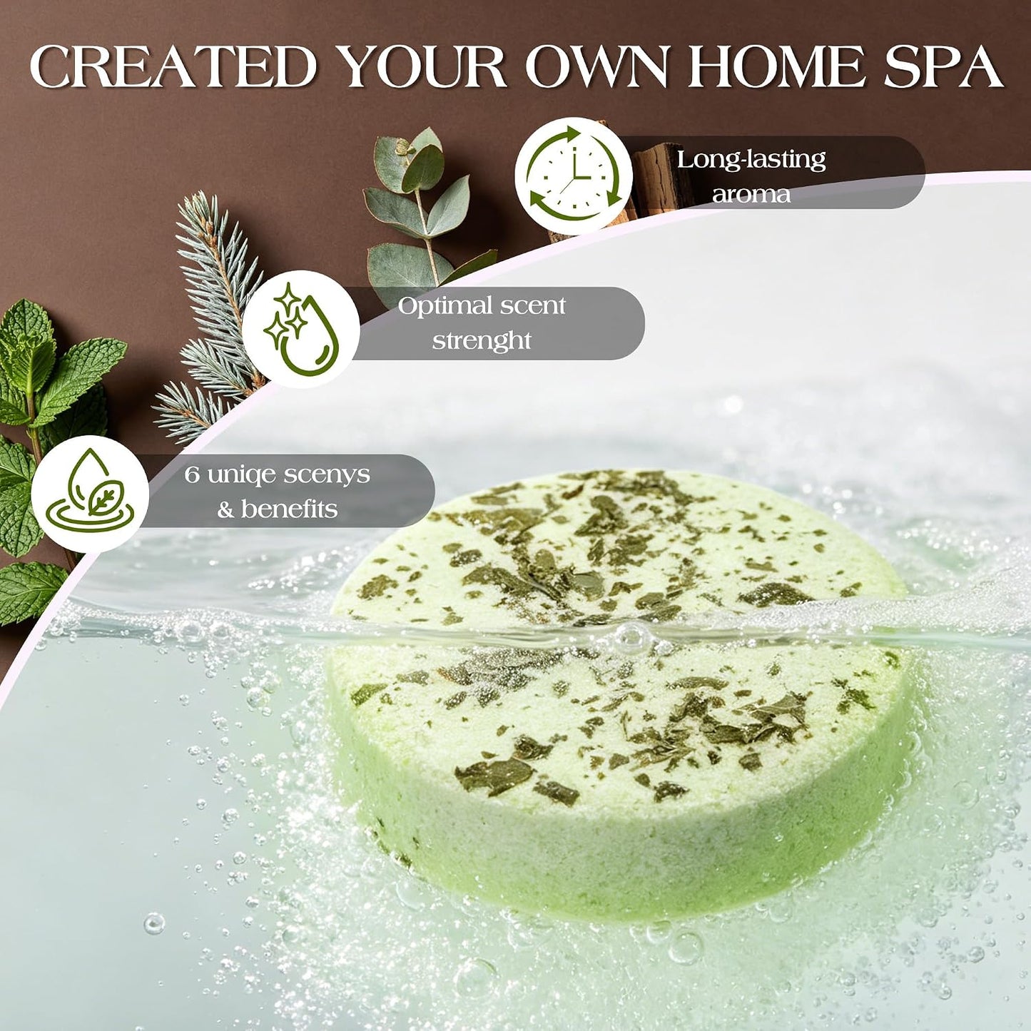 Shower Steamers Aromatherapy Birthday Gifts for Women-12 Pack Mothers Day Gifts,Gifts for Grandma,Wife,Mothers,Stress Relief and Relaxation Gifts for Women and Men,Created Your Own Home SPA