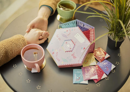 ACORUS Rituals Tea Set - Natural Fruit and Herbal Variety Pack, Tea Gift Set of 6 Different Teas, Sampler of 60 Bags Individually Wrapped