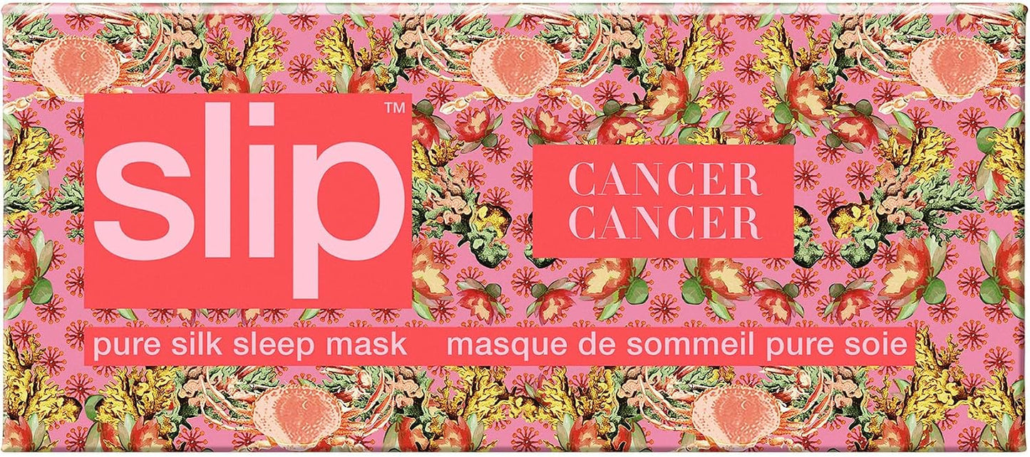 slip Pure Silk Sleep Mask - 100% Mulberry Silk, Ultra Soft & Comfortable, Blocks Light for Restful Sleep| Adjustable Strap for Perfect Fit, Gentle on Skin & Hair (Black - 1 Count Pack of 1)