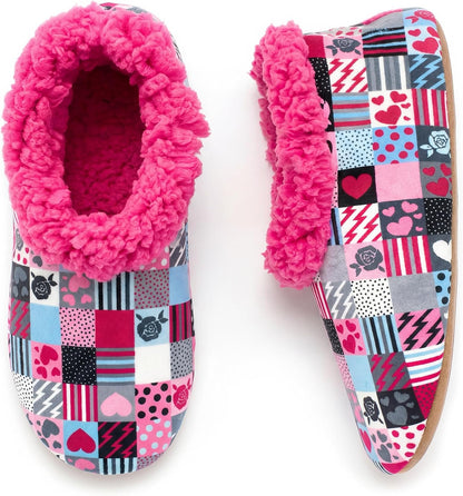 Cozylook Fuzzy Slippers for Women Indoor Soft Sole Slipper Socks