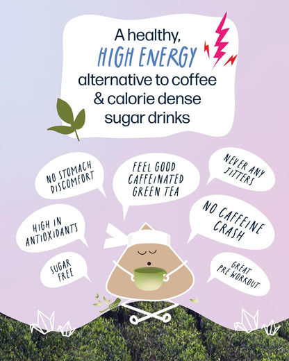 Kubo Earl Grey Black Tea, Organic High Caffeine Energy Tea Bags- 20 Ct