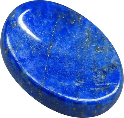 Amazing Gemstone Labradorite Thumb Worry Stone, Anxiety Stone, Healing Crystals - Piedra Crystal Fidget for Gift, Meditation, Calming, Relaxation, Stress Relief - Colors C