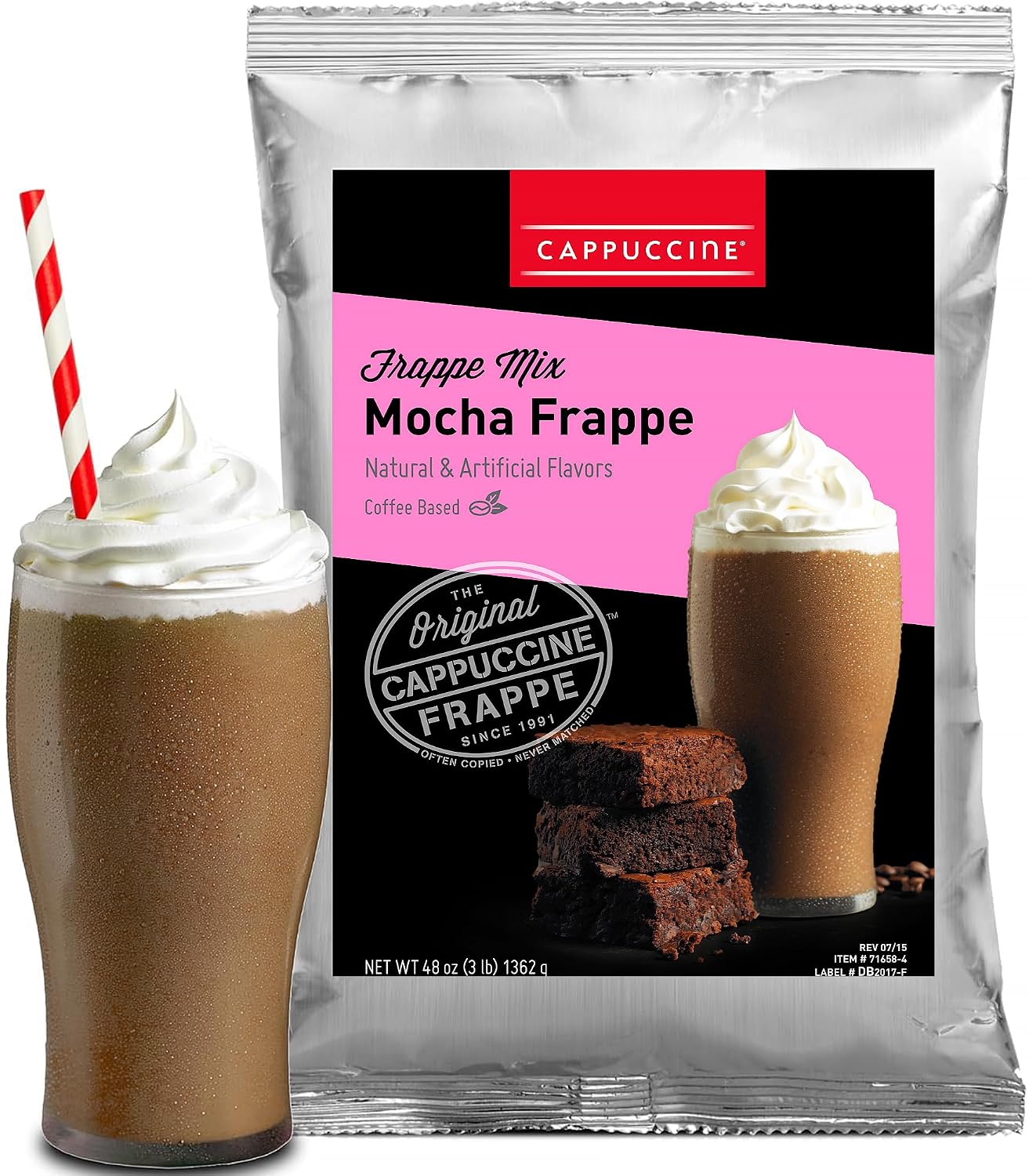 Cappuccine Sweetened Matcha Green Tea, 3 Pounds