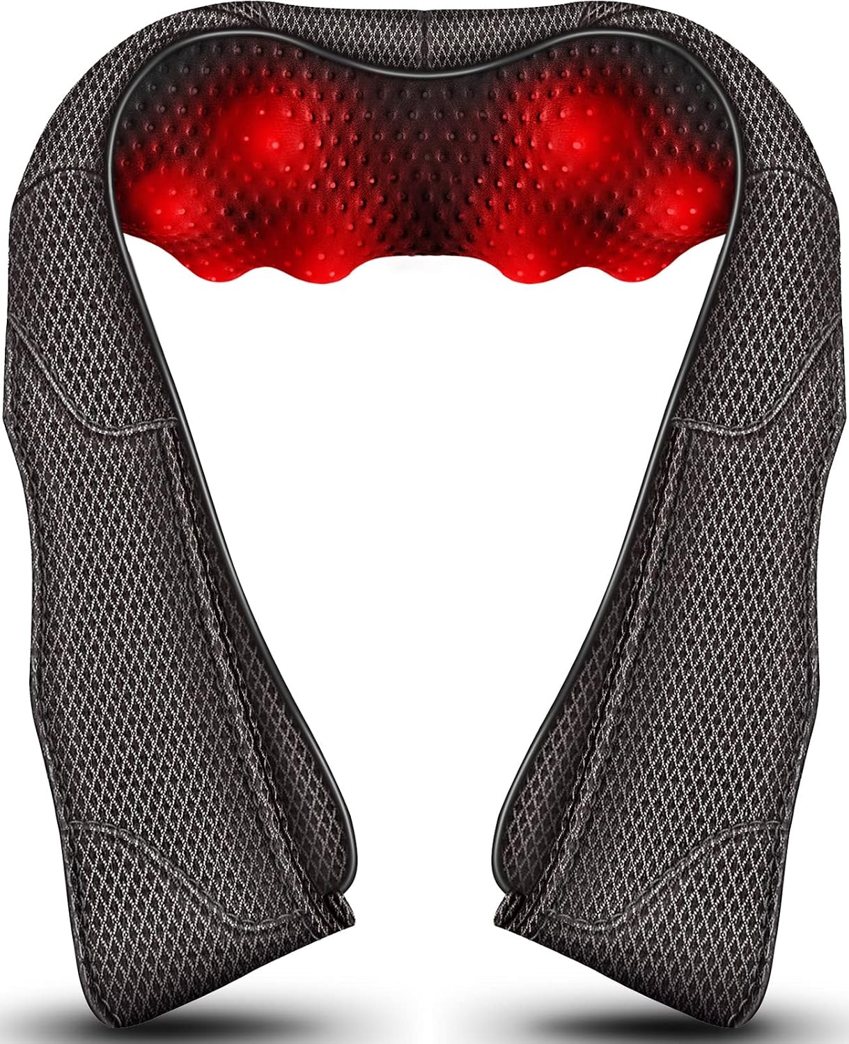Neck Massager for Pain Relief Deep Tissue with Heat - Shiatsu Back and Shoulder Massage, Mothers Day Gifts for Mom Wife Women Her, Dad Men Him, Christmas, Fathers Day, Plug-in Use for Home Office Car