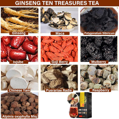 50 Bags Premium Natural Hibiscus Tea, 100% Pure Organic Hibiscus Flowers Herbal Tea, Caffeine-Free, Rich in Natural Goodness and Flavor, No Sugar, Gluten-Free, Vegan