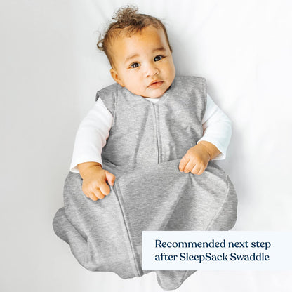 HALO SleepSack, 100% Cotton Wearable Blanket, Swaddle Transition Sleeping Bag, TOG 0.5, Ocean Life, Medium, 6-12 Months