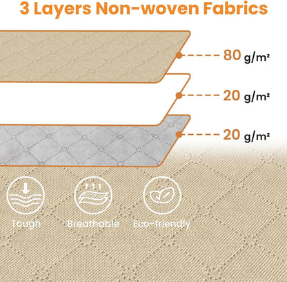 Fab totes Storage Bags for Clothes Blanket Storage Bins with Lids