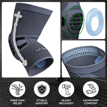 NEENCA Professional Knee Brace, Medical Knee Support for Women & Men Relief