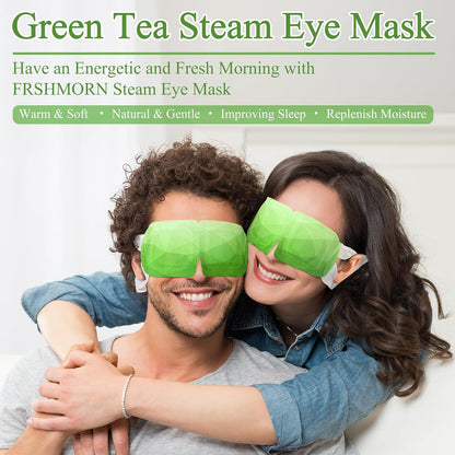 16Packs Steam Eye Mask, Heated Eye Mask for Sleeping, Warm Compress for Eyes, Self Heating Disposal Steam Mask for Home Sleep, Office, Spa, Travel Essentials Mothers Day Gifts (Unscented)