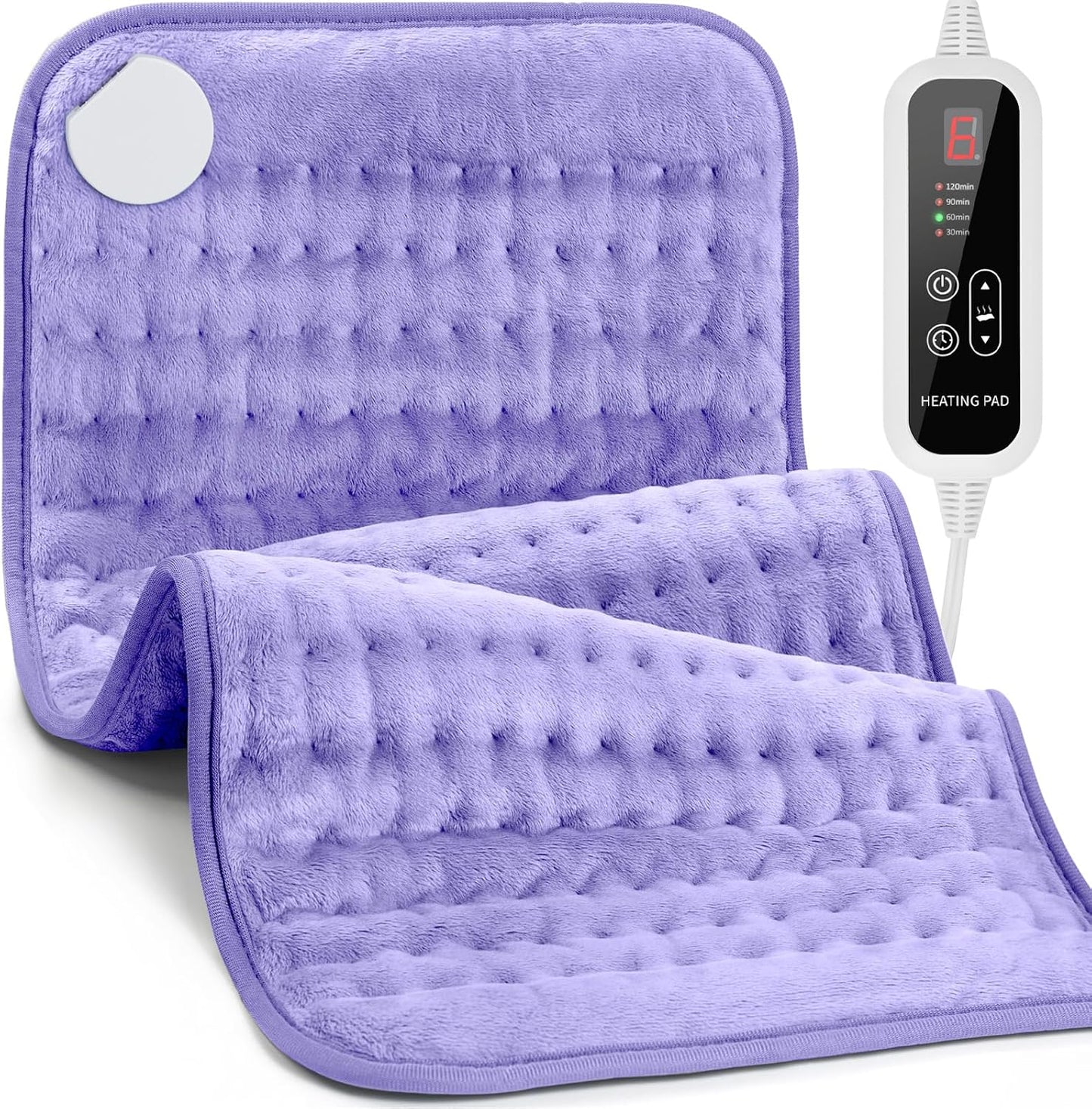 Extra Large Heating Pad for Back Pain Relief - 33"x17"Electric Heating Pad