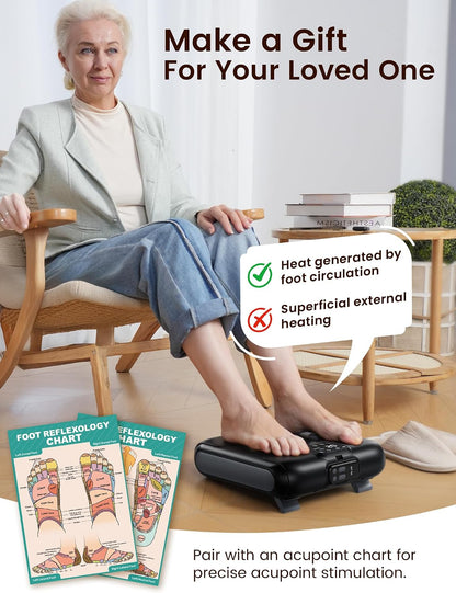 lifechill Foot Massager with Cordless [2026 Upgraded],Foot Massager for Plantar Fasciitis & Neuropathy, FSA Eligible HSA Office Desk Home Travel, Gift for Women Mom