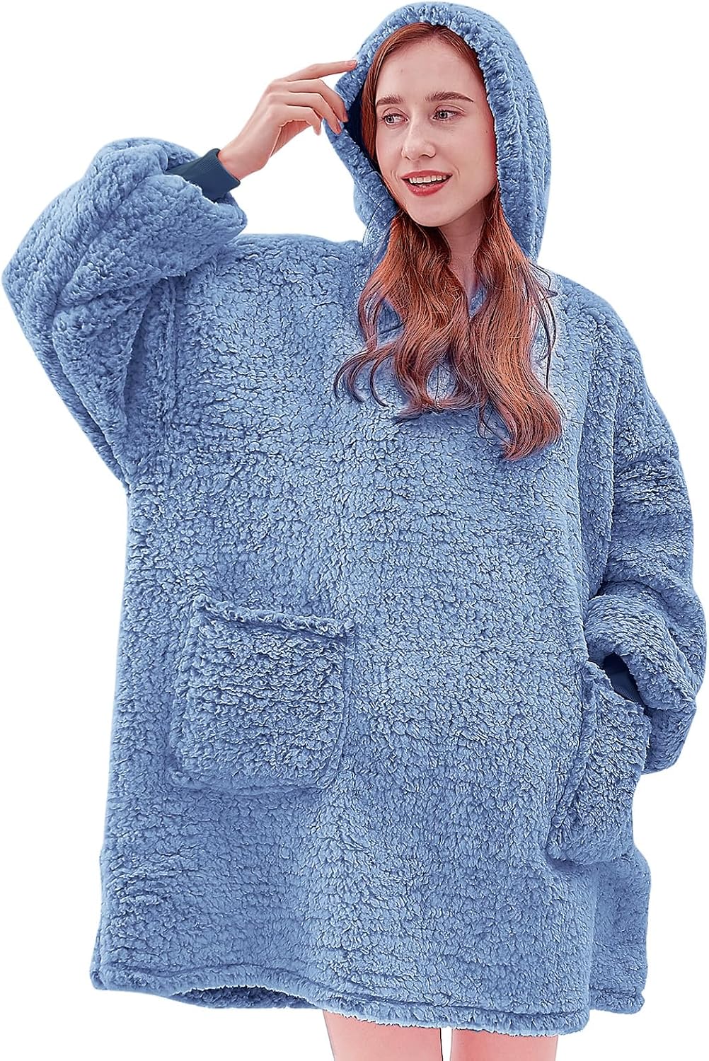 yescool Wearable Blanket Hoodie as Christmas Birthday Gifts for Women Mom - Colors A