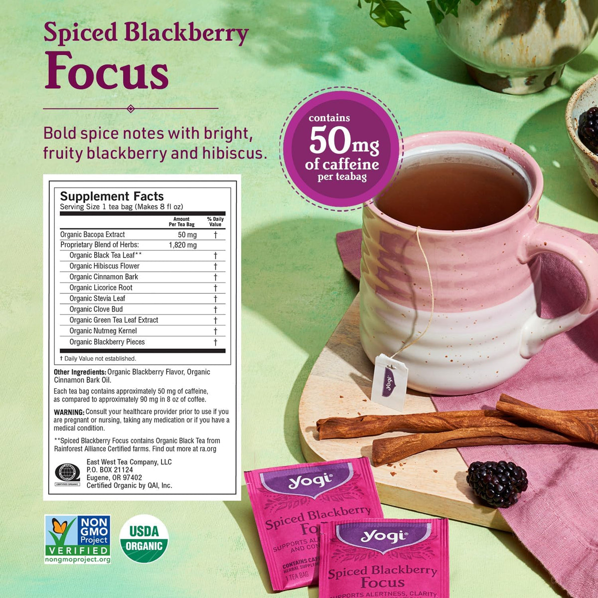 Yogi Morning Energy Variety Pack, 48 Tea Bags (3 Pack)