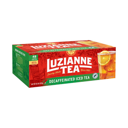 Luzianne Unsweetened Hibiscus Iced Tea Bags, Family Size, 22ct Box (Pack of 6)